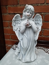 Girl Angel with Dove