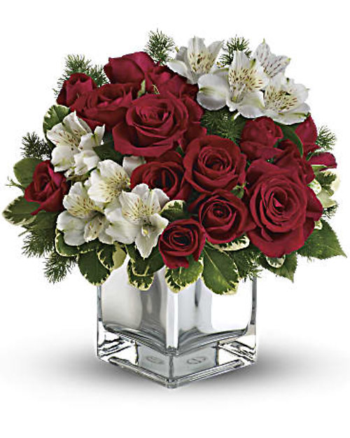 Teleflora Christmas Blush Bouquet
